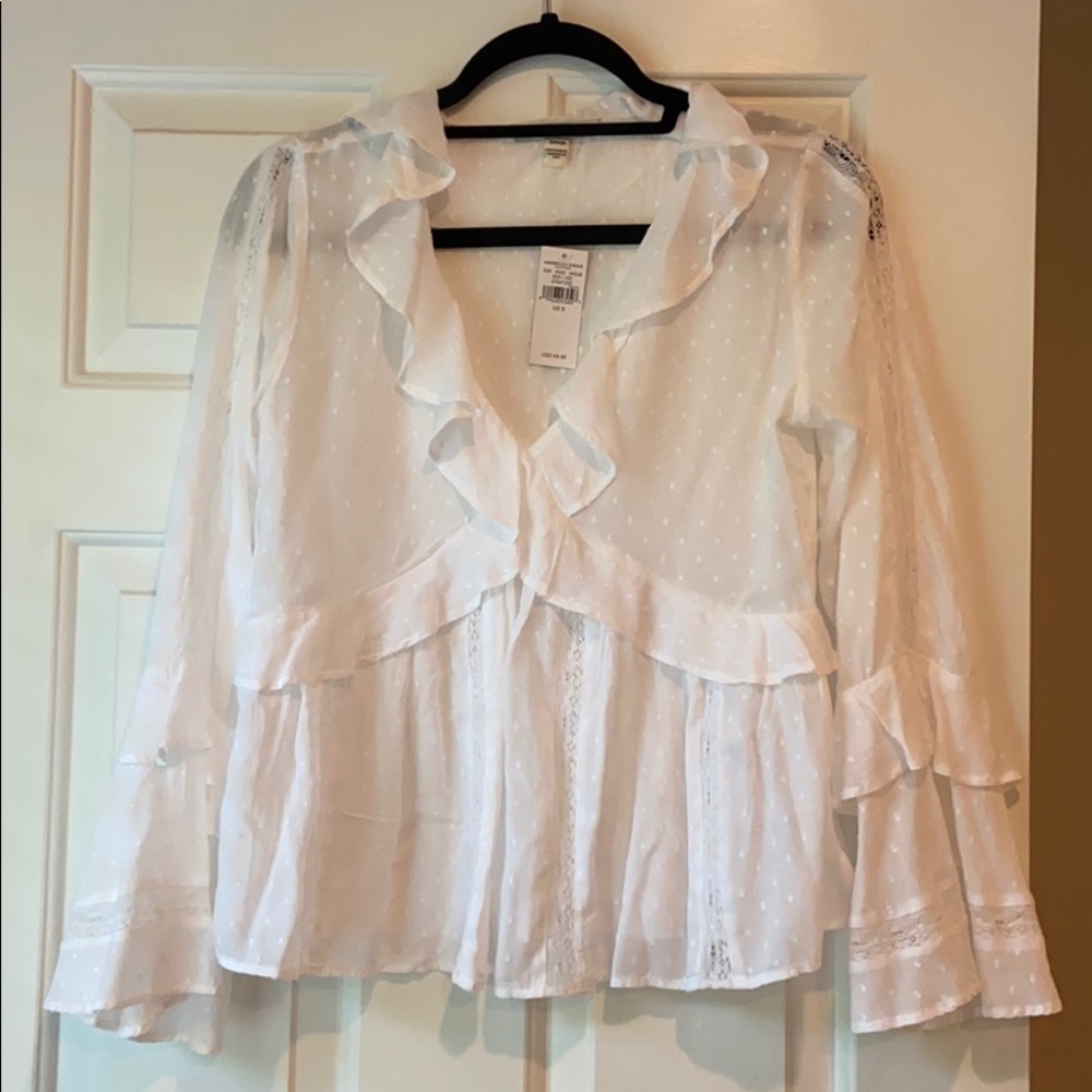NWT American Eagle White Blouse
